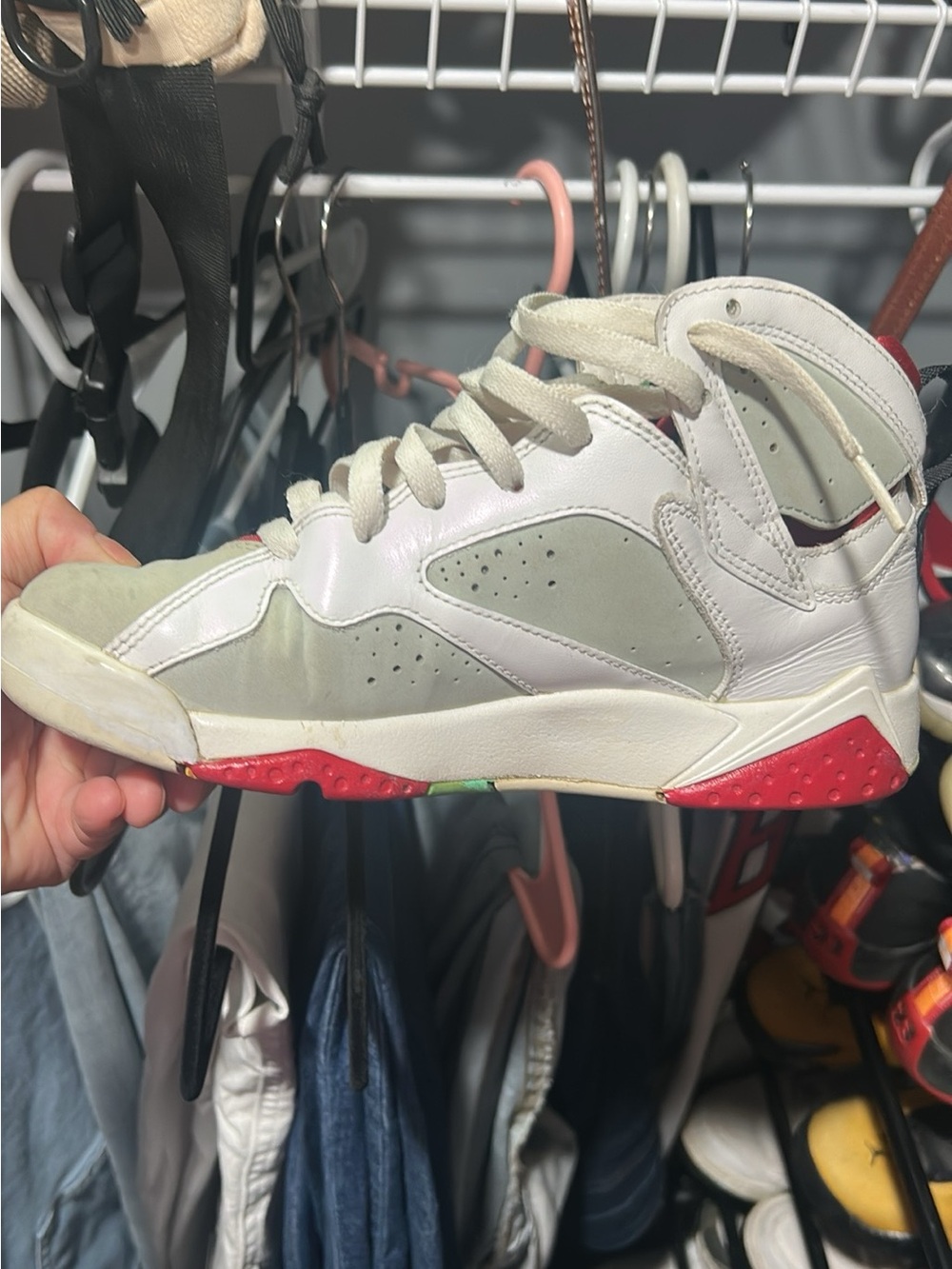 Jordan retro 7’s Hare